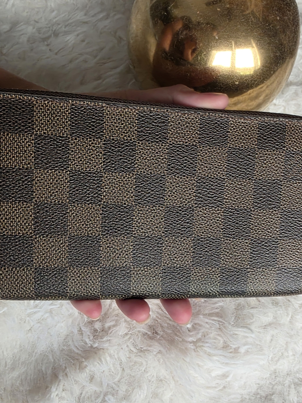 Damier Long Wallet